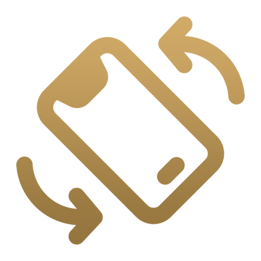 Rotate device icon